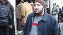 حلب تل الزرازير معاناة الأهالي جراء القصف والحصار على الحي 27 1 2014