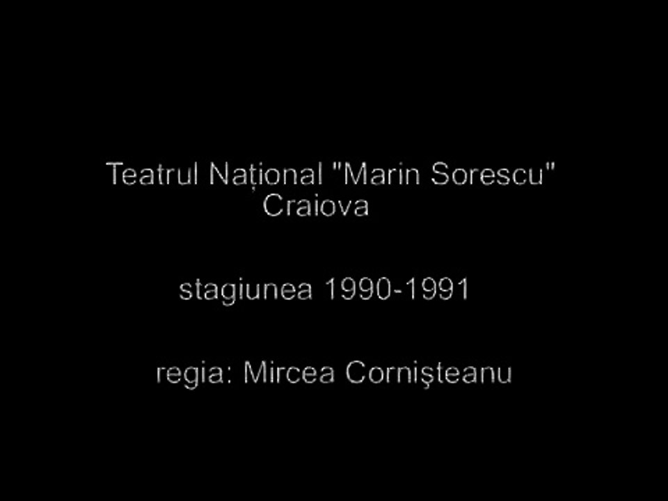 Radu Beligan, Constantin Cicort - Cui e frica de Virginia Woolf?, r: M. Cornisteanu