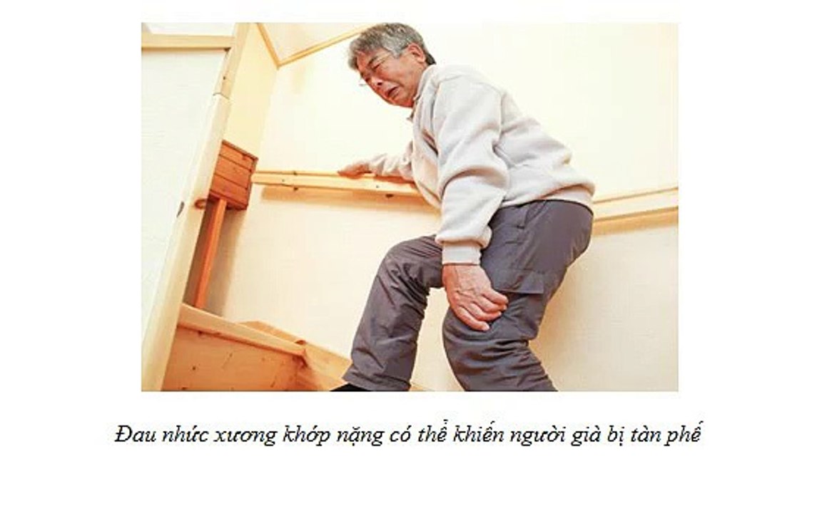Đau nhức xương khớp ở người già