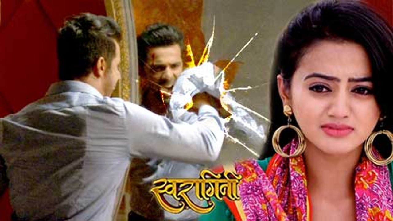 Sahil Gets Angry At Swara, Smashes Hand On Mirror! | Swaragini | Colors