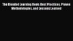 Download The Blended Learning Book: Best Practices Proven Methodologies and Lessons Learned