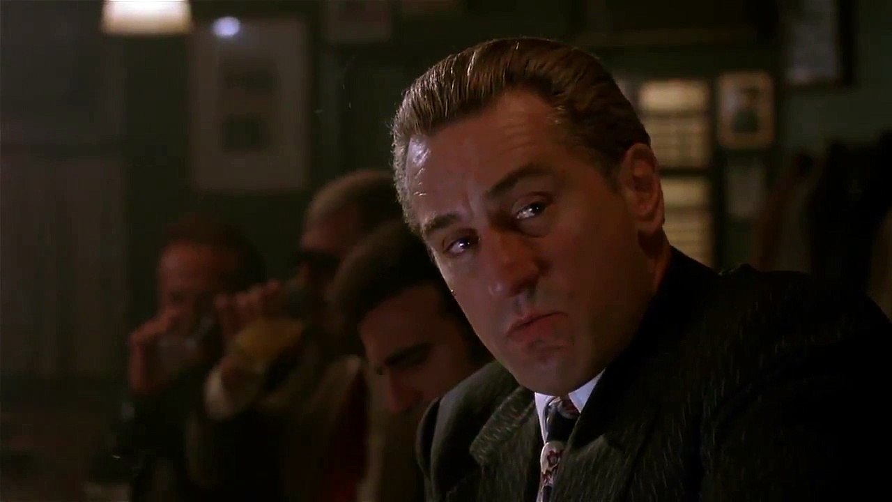Goodfellas - DeNiro smoking bar scene - cream - sunshine of your love