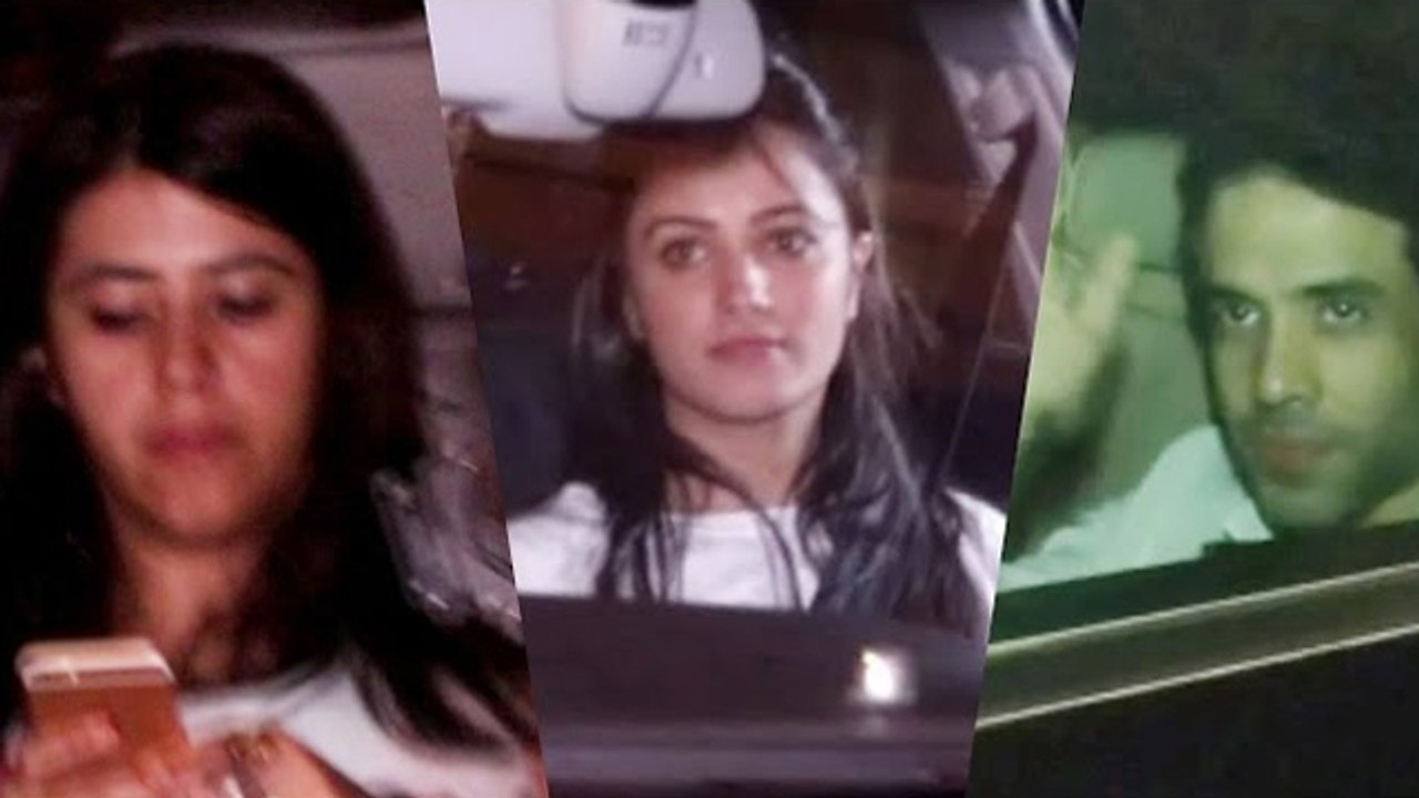 Ekta Kapoor's Grand Birthday Bash | Tusshar Kapoor, Anita Hassanandani