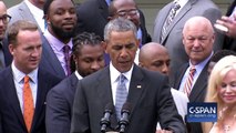 'Omaha!' President Obama honors Super Bowl Champion Denver Broncos at The White House