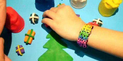 العاب صلصال الاطفال | شجرة عيد الميلاد  مصنوعه من الصلصال للاطفال 2016 Kids Games