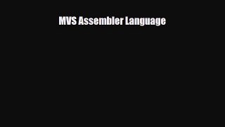 [PDF] MVS Assembler Language Download Online
