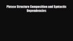 [PDF] Phrase Structure Composition and Syntactic Dependencies Read Full Ebook