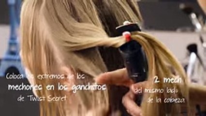 Babyliss Twist Secret Tutorial2 TrenzaCascada - YouTube