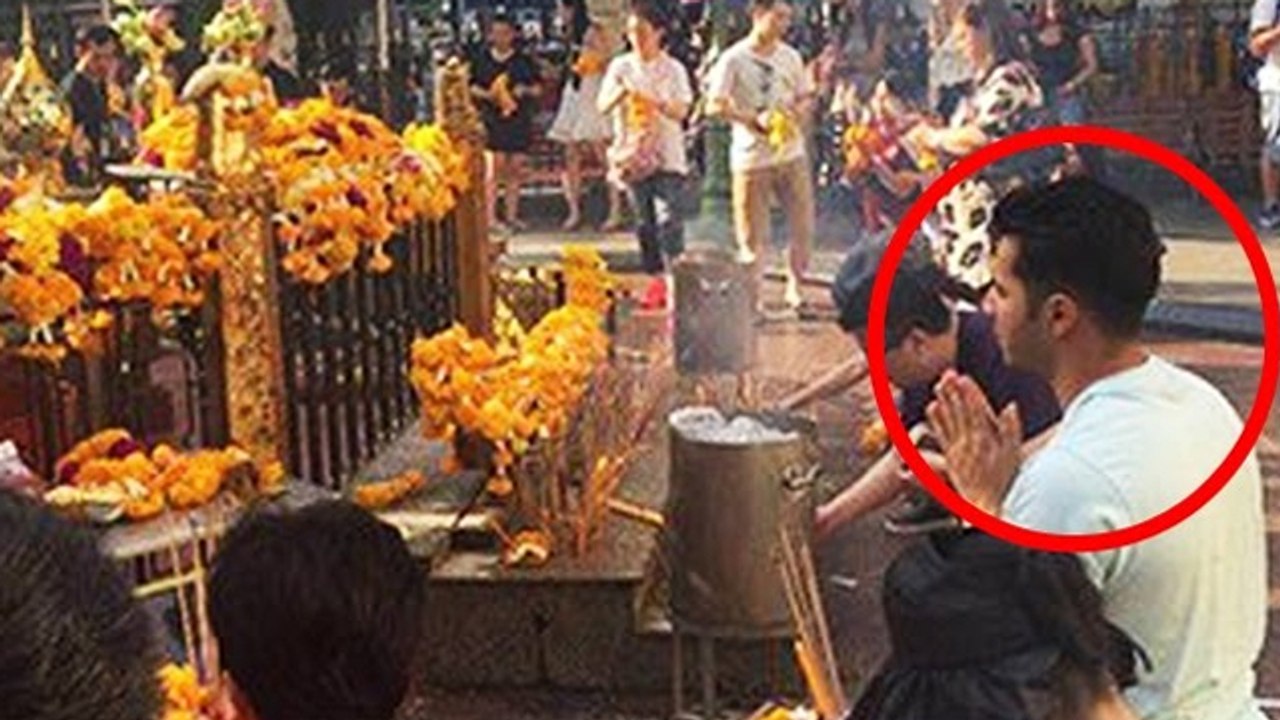 Varun Dhawan LEAKED VIDEO Praying At A Buddhist Temple In Bangkok