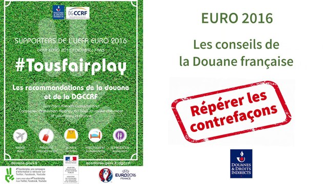 Euro 2016 : Attention aux contrefaçons !
