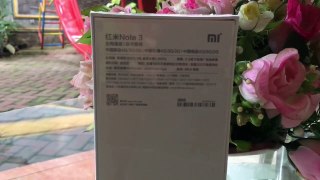 Unboxing Xiaomi Redmi Note 3 Pro