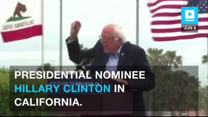 Bernie Sanders used $2.2 million on ads in California