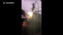 Tropical Storm Colin causes dramatic power outage in Florida, USA