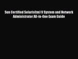 [PDF] Sun Certified Solaris(tm) 9 System and Network Administrator All-in-One Exam Guide [Read]