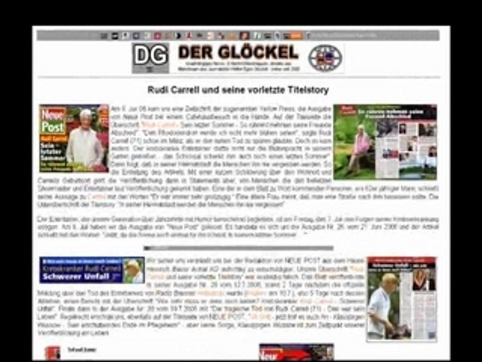 Das Nachrichtenmagazin DER GLÖCKEL