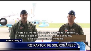 F22 RAPTOR, PE SOL ROMANESC