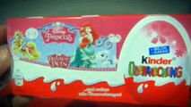 KInder Surprise Eggs DISNEY PIXAR PEPPA PIG MASHA & ORSO  - Ovetti KINDER sorpresa  - My Princess #1