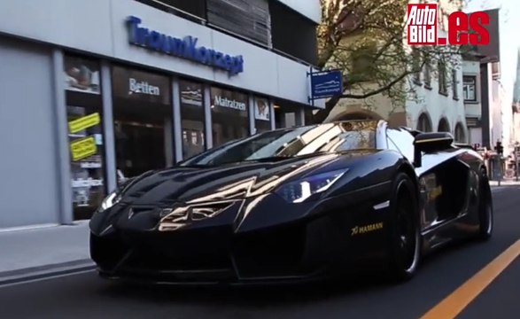 VÍDEO: Lamborghini Aventador Roadster de Hamann: ¡una maravilla!