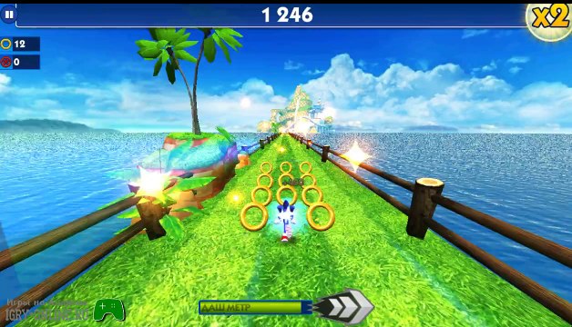 Знаменитый еж по имени Соник в бесконечной игре-бегалке. Игра sonic dash на андроид
