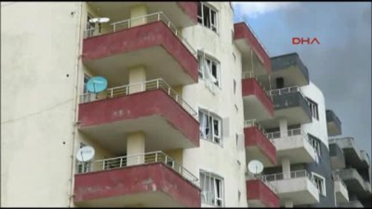 Mardin?in Midyat İlçesinde Emniyet Müdürlüğü Önünde Patlama