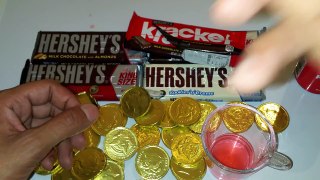 A lot of Candy! Hershey's chocolate Hello Kitty Soda and Chocolate Money