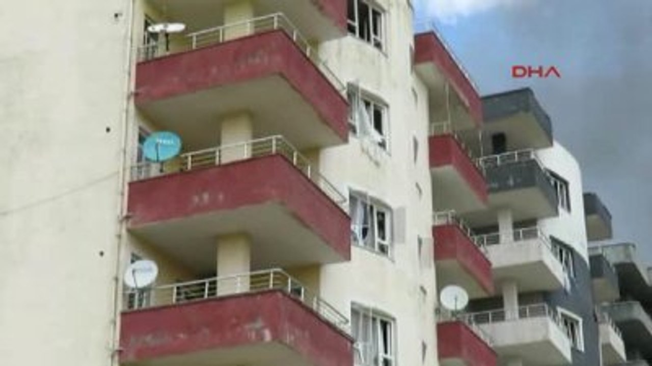 Mardin?in Midyat İlçesinde Emniyet Müdürlüğü Önünde Patlama-2