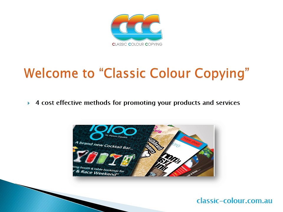 4 Cost Effective Methods for Promoting Your Products and Services