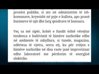 Report TV - Kultivimi drogës në tokat e shtetit Mbjellja në tunele, serra e magazina