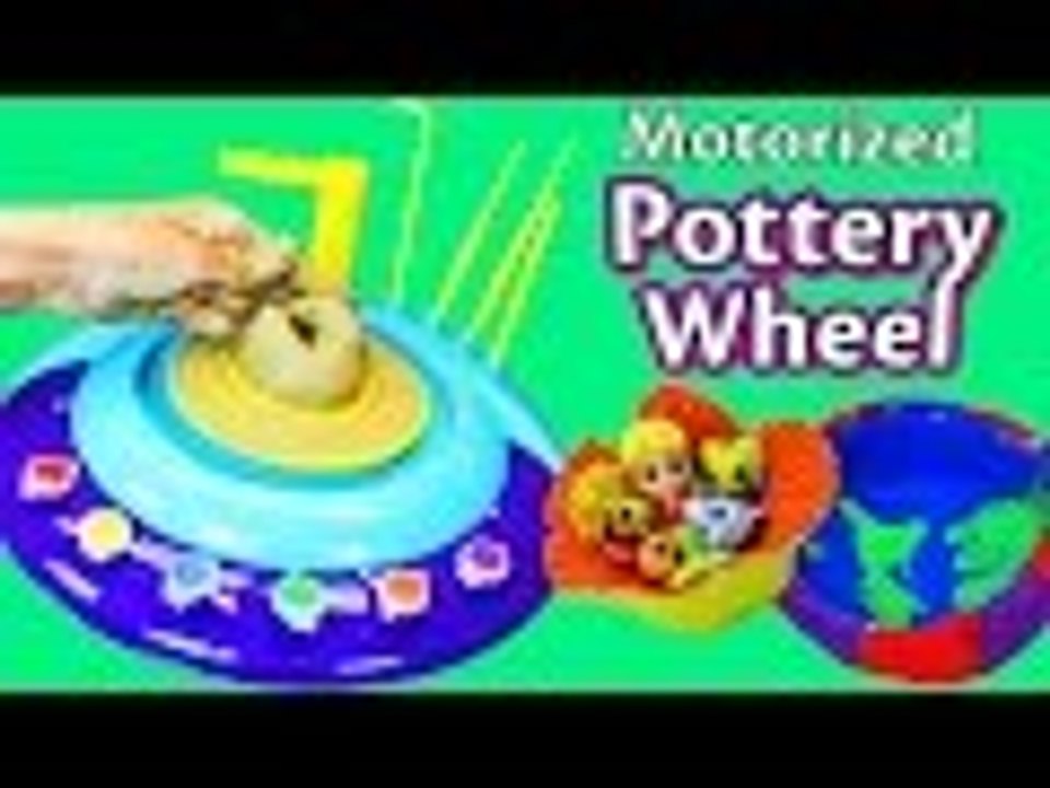 Disney | Cra-Z-Art DIY Pottery Wheel Make Your Own Toy Storage Splashlings Kids Art by DisneyCarToys