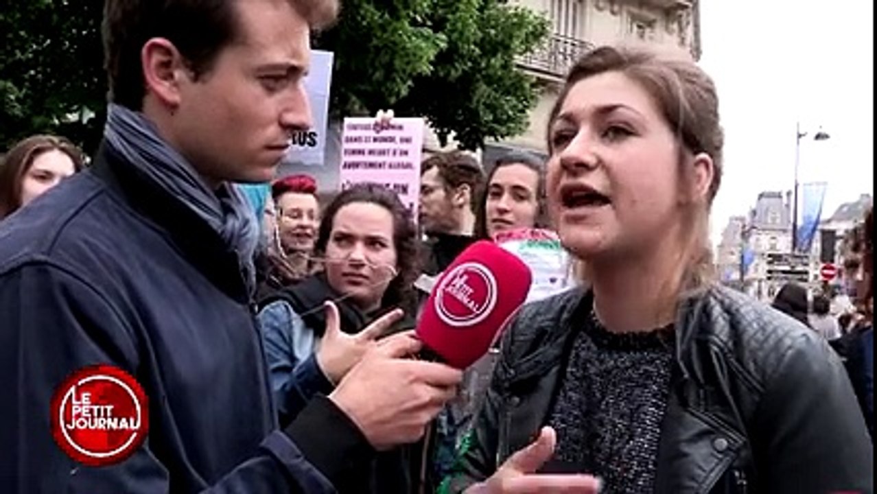 Interview d'une anti-avortement (Petit Journal)