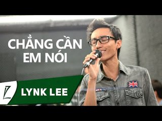 [LIVE] Chẳng cần em nói - Lynk Lee ft Bảo Anh (minishow 27.4.2012)