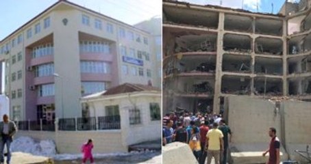 Saldırıya Uğrayan Emniyet Müdürlüğü'nün Saldırıdan Önceki Hali