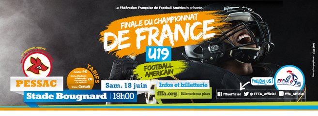 LIVE Finale du championnat de France de football américain U19 2016