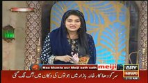 See How Sanam Baloch Introduced Nadia Khan in Her Sehri Ramazan Show ??