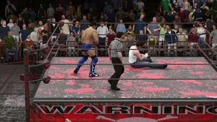 WWE 2K16 ken shamrock v dean ambrose