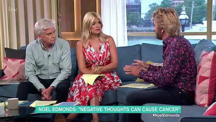 Noel Edmonds This Morning Defends Views On Cancer