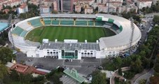 Bursaspor'un Eski Evi Atatürk Stadı'nda Yıkım Başladı