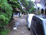 26/01/2009 This is the view outside Conny's parent's house in Bekasi Indonesia.