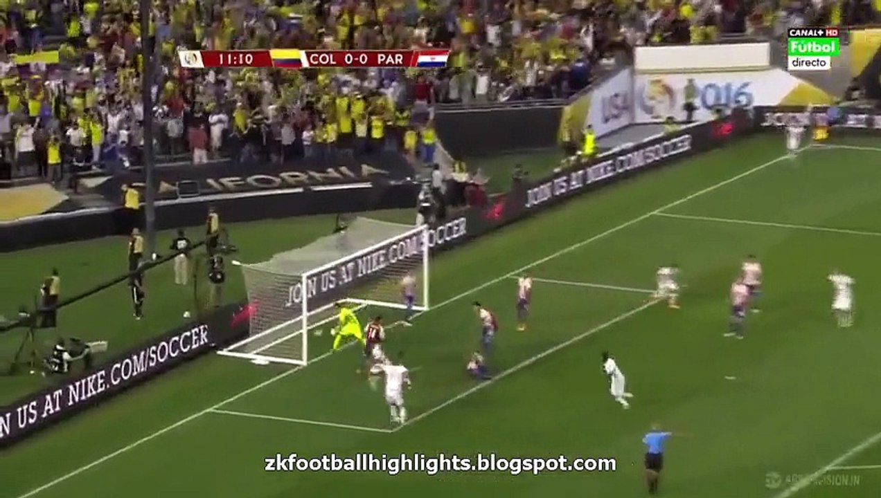Colombia vs Paraguay 2-1 All Goals & Highlights HD Copa America 07.06.2016