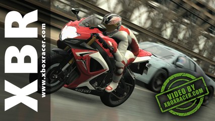 Project Gotham Racing 4 - Suzuki GSX R600 @ New York : Pont de Brooklyn
