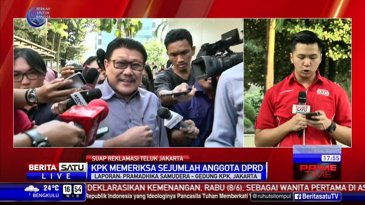 KPK Agendakan Periksa 5 Saksi Kasus Reklamasi