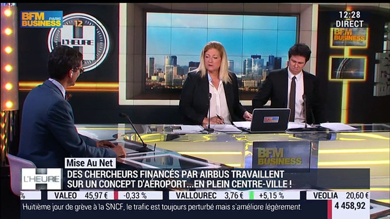 La mise au net: Des chercheurs travaillent sur un concept d'aéroport en plein centre-ville - 08/06