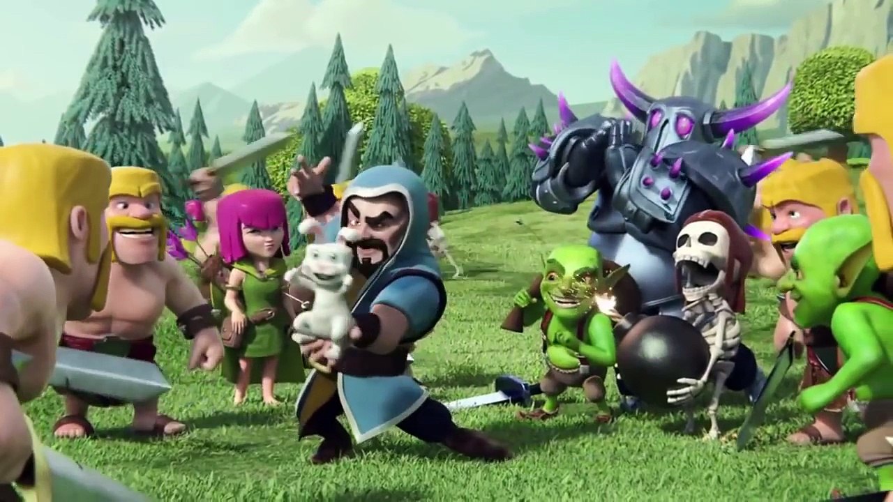 Clash of Clans Movie - Full Clash of Clans Movie Animation (CoC movie of Clash of Clans Commercials)