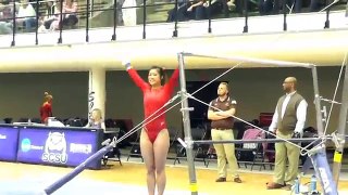 Caroline Morant on Bars 1-17-2015