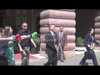 Report TV - 'Drejtësia' Donald Lu e Vlahutin 1 orë takim me Xhafajn tek Kryesia