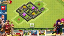 Clash of Clans Town Hall 4 Defense (CoC TH4) BEST Farming Base Layout Defense Strategy