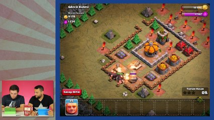 Clash of Clans Oynadık - Acı Sakız Cezalı #1