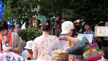 6/5 星野さん（安保関連法に反対するママの会）国会前スピーチ （明日を決めるのは私たち － 政治を変えよう！6.5全国総がかり大行動）