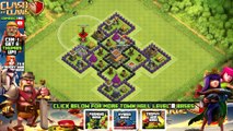 Clash of Clans Town Hall 8 Defense (CoC TH8) BEST Trophy Base Layout Defense Strategy