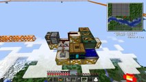 Minecraft Quarry Frame Breaking Machine HD (Minecraft Gameplay)